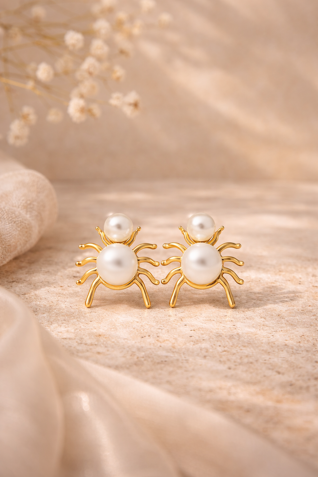 Pendientes araña