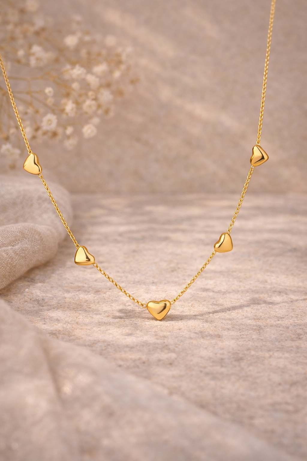 Collar corazón