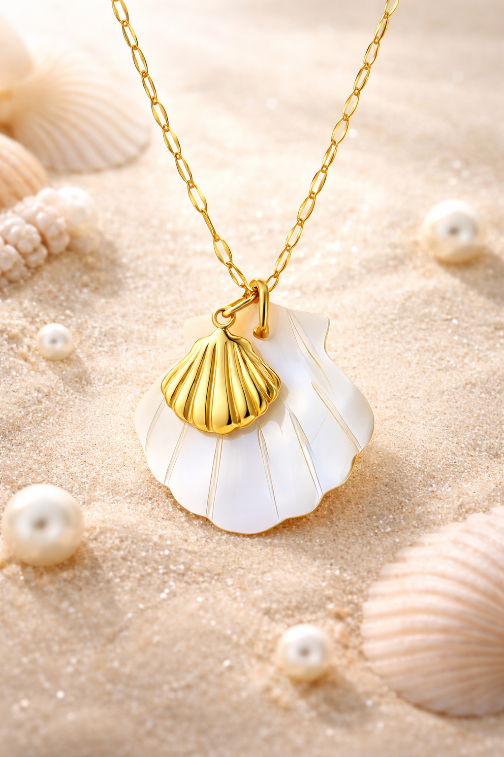Collar conchas lucea