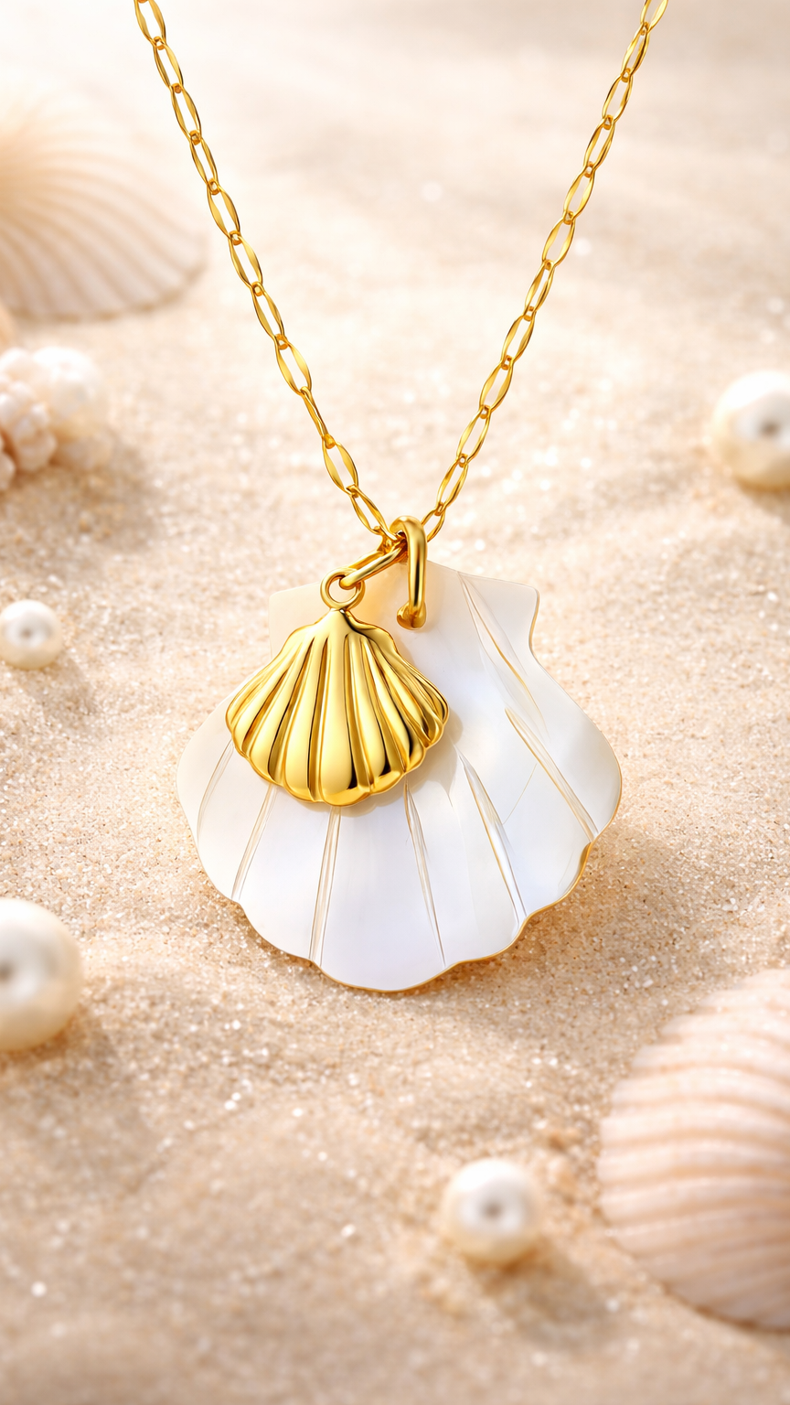 Collar conchas lucea