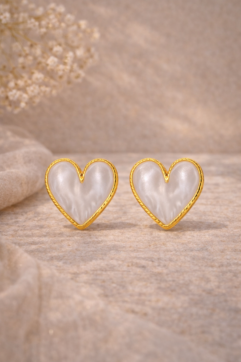 Pendientes corazón